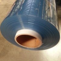 Clear Vinyl by the Roll (Commercial 16 Gauge Flame Retardant-Meets NFPA-701)