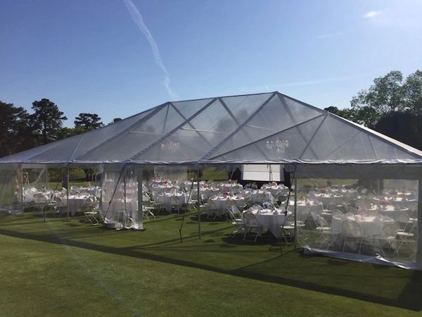 Clear top hotsell tent for sale