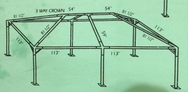 **10' x 20' Portable Carport Structure SuperSale (Single Tube Aluminum) (Variety of Colors & Fabrics in 1 or 3-Piece 5 to 100% Shade Blockout, Translucent, or Mesh)