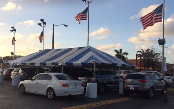 ***10' x 40' Portable Carport Structure (Single Tube Aluminum) (Variety of Colors in 1 , 3, or 4-Piece)