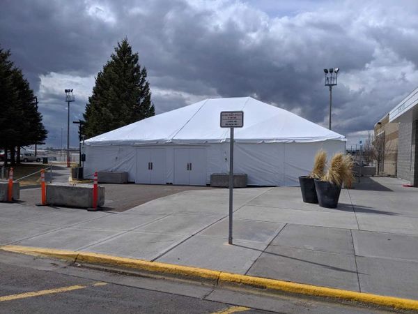 *****40' x 50' Frame Tent (Single & Twin Tube Hybrid Aluminum)(Variety of Colors in 3-Piece)