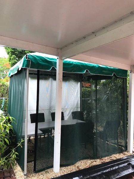 **10' x 15' Portable Patio Shade Structure SuperSale (Single Tube Aluminum) (Variety of Colors & Fabrics in 1-Piece 5 to 100% Vinyl Blockout, Translucent, or Mesh)