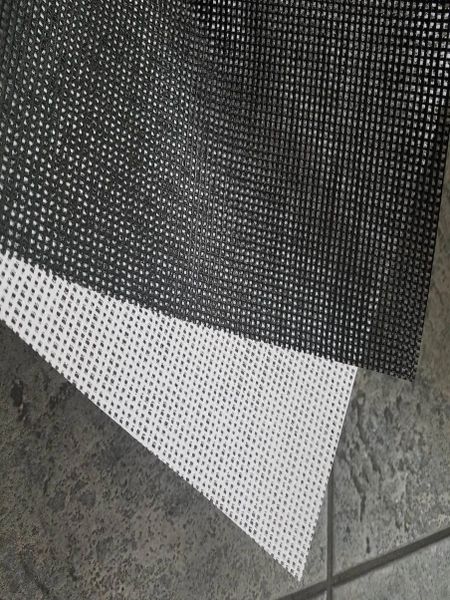 *Mesh Shade Fabric (Black & White) by the Roll (Commercial Grade Meets NFPA-701 Fire Retardant)*