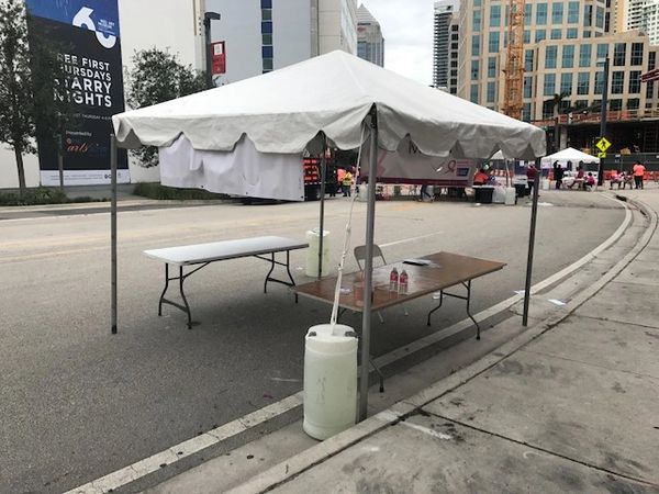 **10' x 10' Portable Carport Structure SuperSale (Single Tube Aluminum) (Variety of Colors & Fabrics in 1-Piece 5 to 100% Blockout, Translucent, or Mesh)