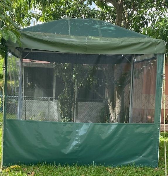 20' x 20' Portable Greenhouse Shade Structure SuperSale (Single Tube Aluminum) (Variety of Colors & Fabrics in 1 or 2-Piece 5 to 100% Shade Blockout, Translucent, or Mesh)