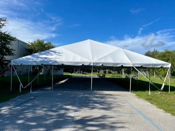 *40' x 70' Frame Tent (Single & Twin Tube Hybrid Aluminum)(Variety of Colors in 4 or 5-Piece)