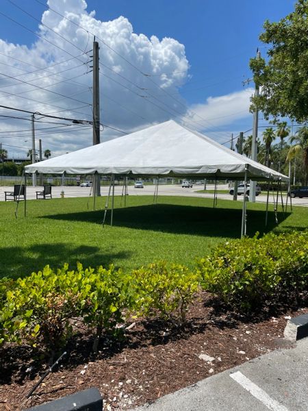 *20' x 30' Frame Tent SuperSale (Single Tube Aluminum) (Variety of Colors in 1 or 3-Piece)