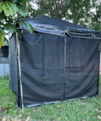 **16' x 16' Portable Greenhouse Shade Structure SuperSale (Single Tube Aluminum) (Variety of Colors & Fabrics in 1 or 2-Piece 5 to 100% Blockout, Translucent, or Mesh)