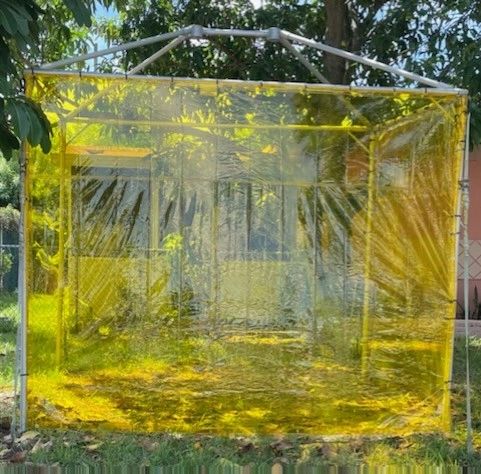 **8' x 10' Welding Booth SuperSale (Single Tube Aluminum)
