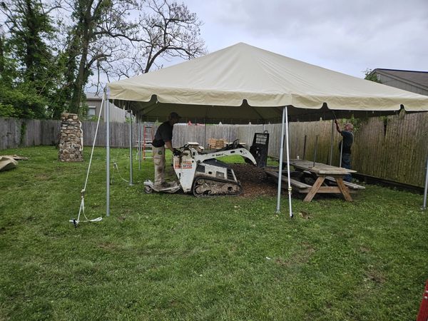 Jason C. Order - *20' x 30' Engineered Frame Tent SuperSale (Single Tube Aluminum) White 18 oz. 1-Piece