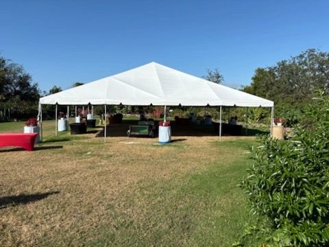 *40' x 60' Frame Tent Heavy-Duty 18 Oz. (Single & Twin Tube Hybrid Aluminum) (Variety of Colors in 3 or 4-Piece)