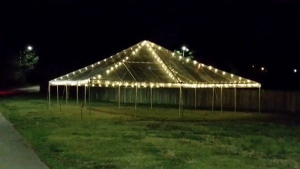 **50' x 60' Frame Tent (Single & Twin Tube Hybrid Aluminum)