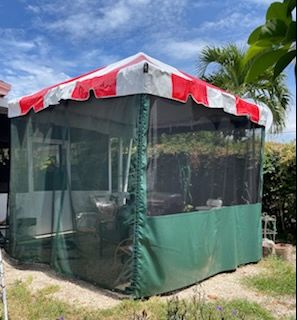 ***15' x 7' or 8' Screen-Style Tent Sidewall