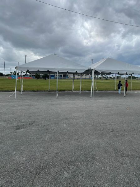 G. E. Garza Order - 20' x 20' Frame Tent Super-Sale (Single Tube Aluminum) (Variety of Colors in 1 or 2-Piece)