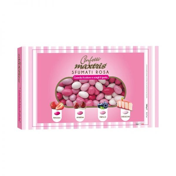 Confetti Maxtris Chocolat rosa