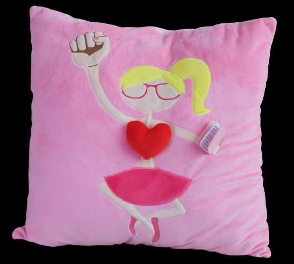 Blonde Scholastic Plush Pillow
