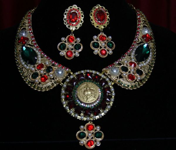 SOLD! 1787 Baroque Byzantine Roman Crystal Set