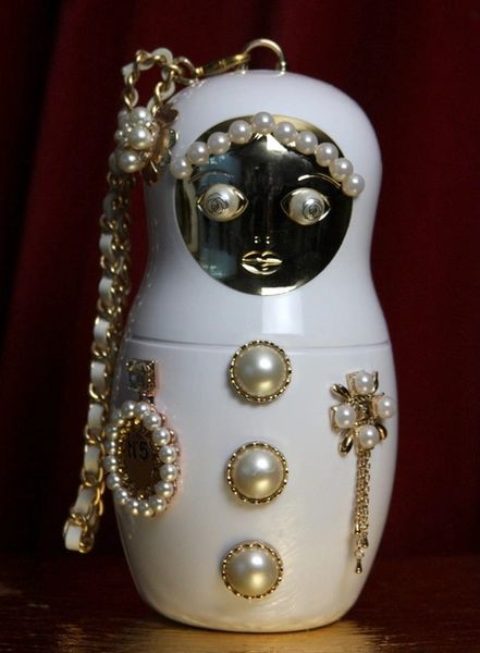 SOLD! 1866 Madam Coco Russian Doll Matryoshka Embellished Clutch Purse