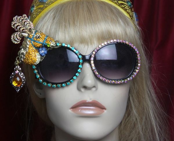 SOLD! 2662 Crystal Victorian Horse Crystal Embellished Sunglasses