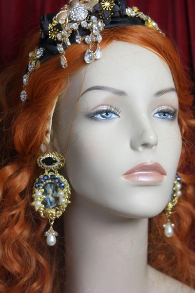 marie antoinette earrings | Zibellini Handmade Jewelry | Worldwide ...