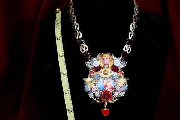 Madonna and a child necklace 2019 | Zibellini Handmade Jewelry