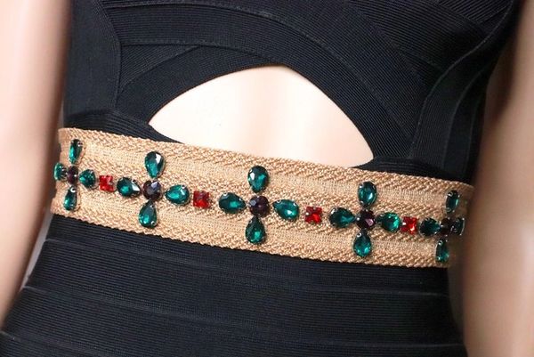 baroque runway waist belt 2020 | Zibellini Handmade Jewelry 