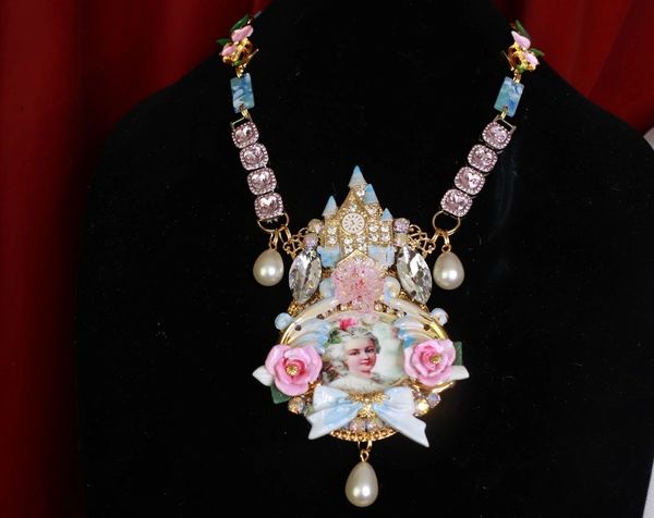 SOLD! 9251 Marie Antoinette Large Cassel Massive Necklace
