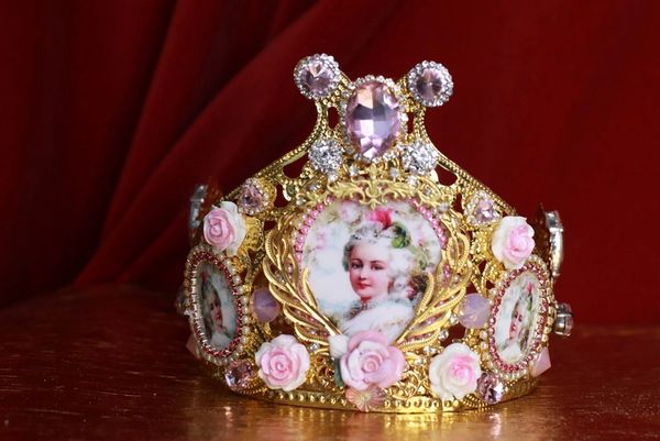 9312 Victorian Versailles Marie Antoinette Headband Crown