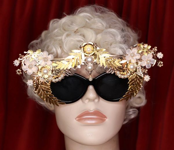 SOLD! 9543 Performance Stunning Gold Filigree Sunglasses