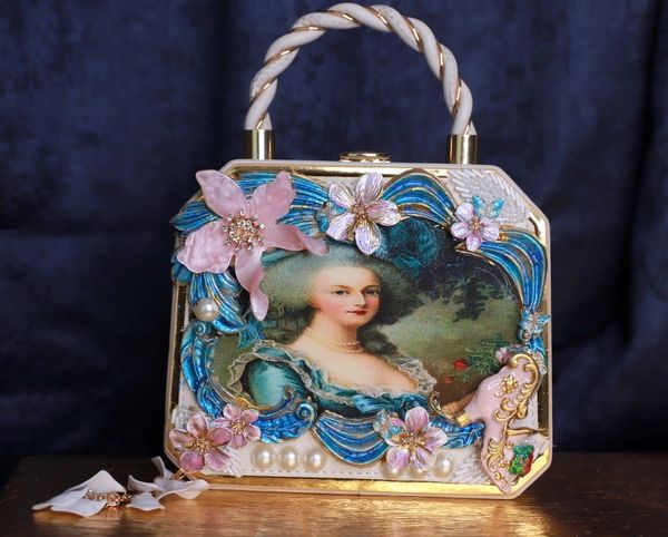 SOLD! 9854 Marie Antoinette Embellished Handbag