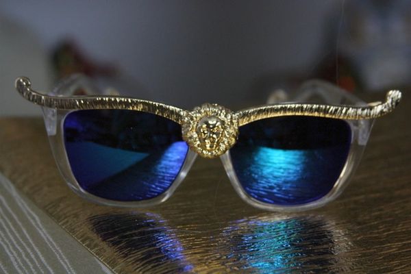 SOLD! 1130 Designer Inspired Lion Sunglasses