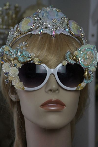 SOLD!1134 Victorian Antoinette's Shoe Fancy Unusual Sunglasses