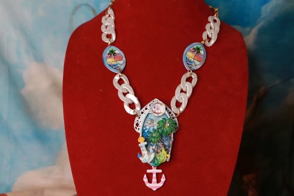 10252 Nautical Vacation Chained Necklace