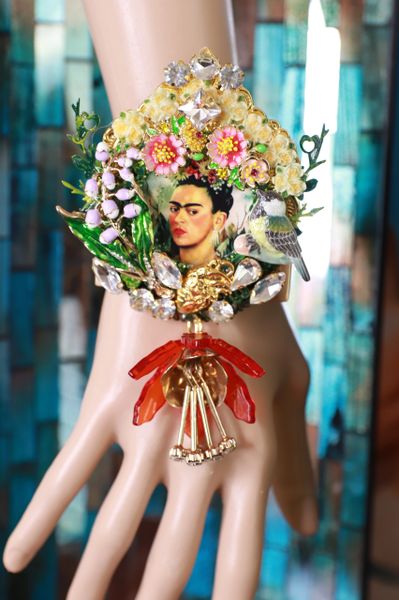 10422 Frida Kahlo Bangle Bracelet