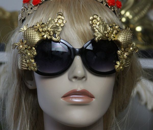 SOLD! 1305 Designer Inspired Baqroque Pineapple Sunglasses