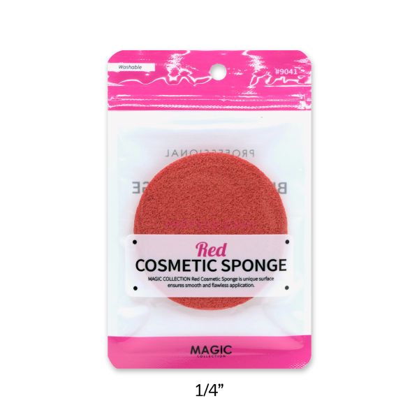 Cosmetic Sponge - Red [3 Sizes]