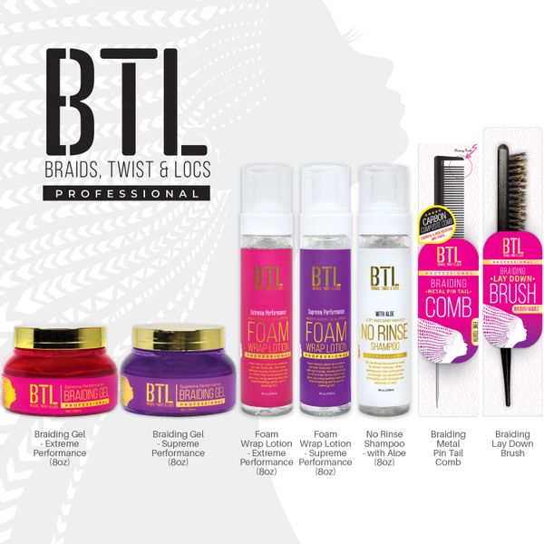 BTL Braiding Gel 8oz — Authority Barber & Beauty Supply