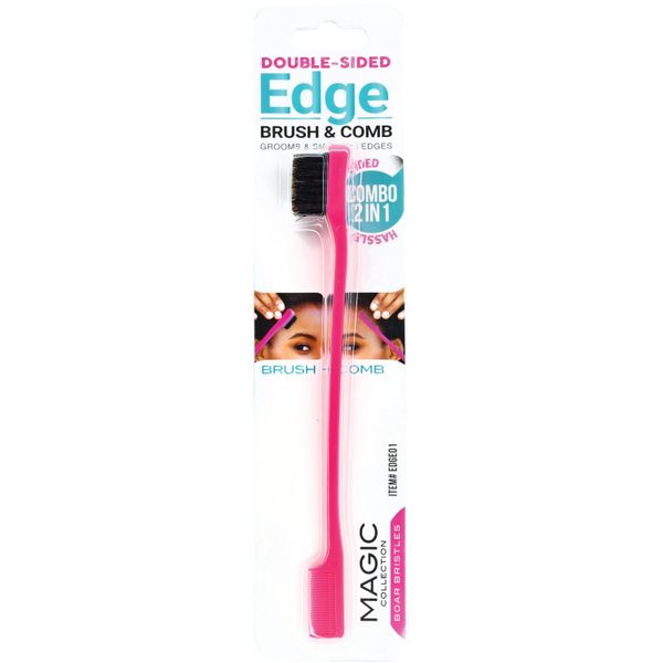 DoubleSided Edge Brush & Comb