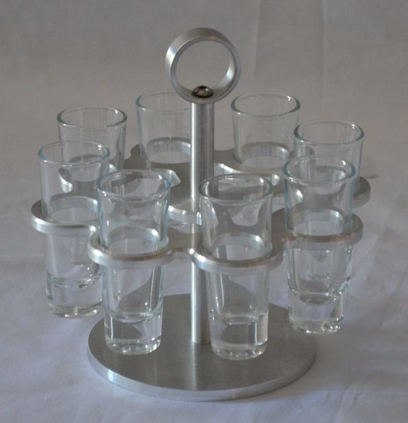 Shot glass best sale rack holder