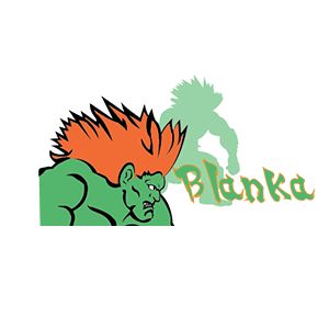 Blanka - Korean Street Fighter 2 Manga - Blanka - Sticker