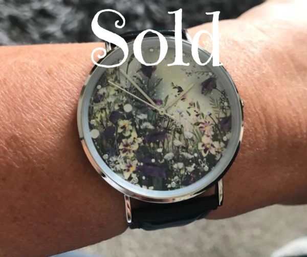 Purple poppy watch