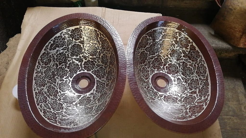 LAVABOS CON DISEÑO DE FLOR