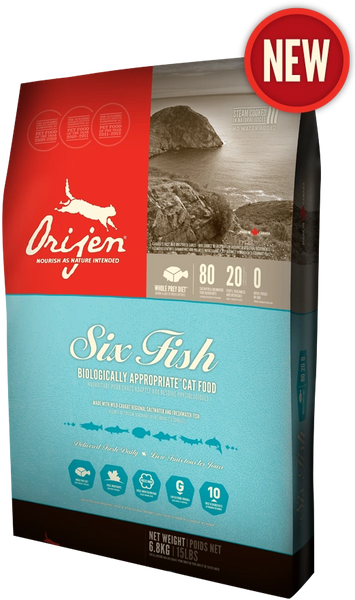 Orijen Six Fish Cat