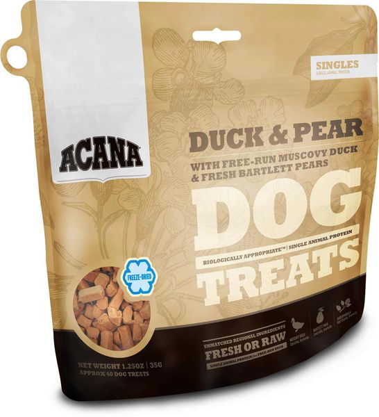 Acana duck and shop pear dog food