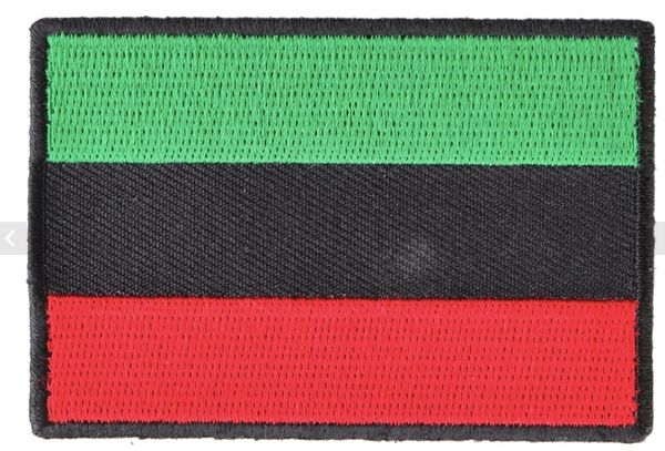 Red Black And Green Iron On Patch Redstone Firearms Rsf Redstone