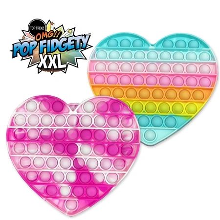 OMG Pop Fidgety - XXL Heart