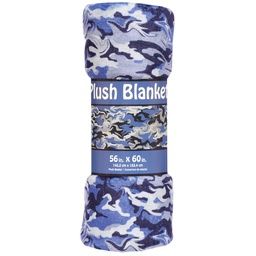Wild Camo Plush Blanket