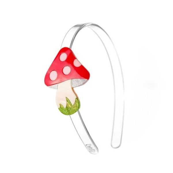 Red Mushroom Headband - Lilies & Roses NY