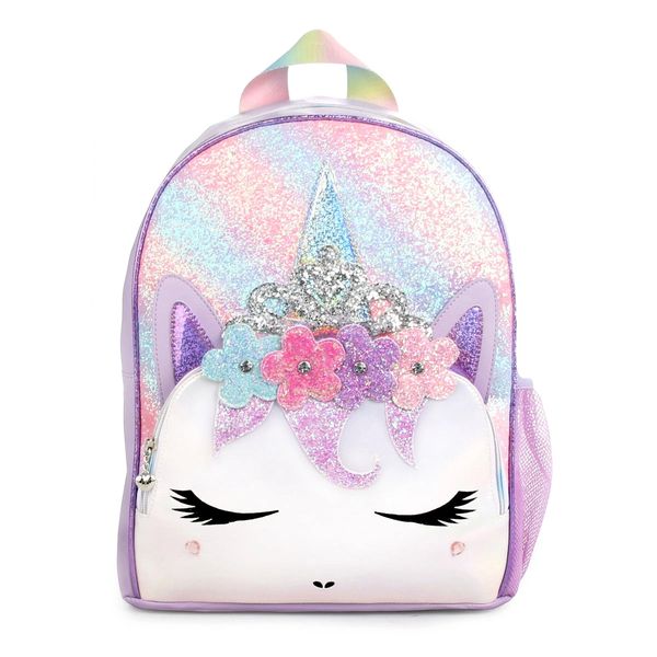 Miss Gwen Unicorn Ombre Glitter Large Backpack - OMG ACCESSORIES