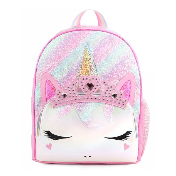 Miss Gwen Unicorn Ombre Crown Large Backpack - OMG ACCESSORIES